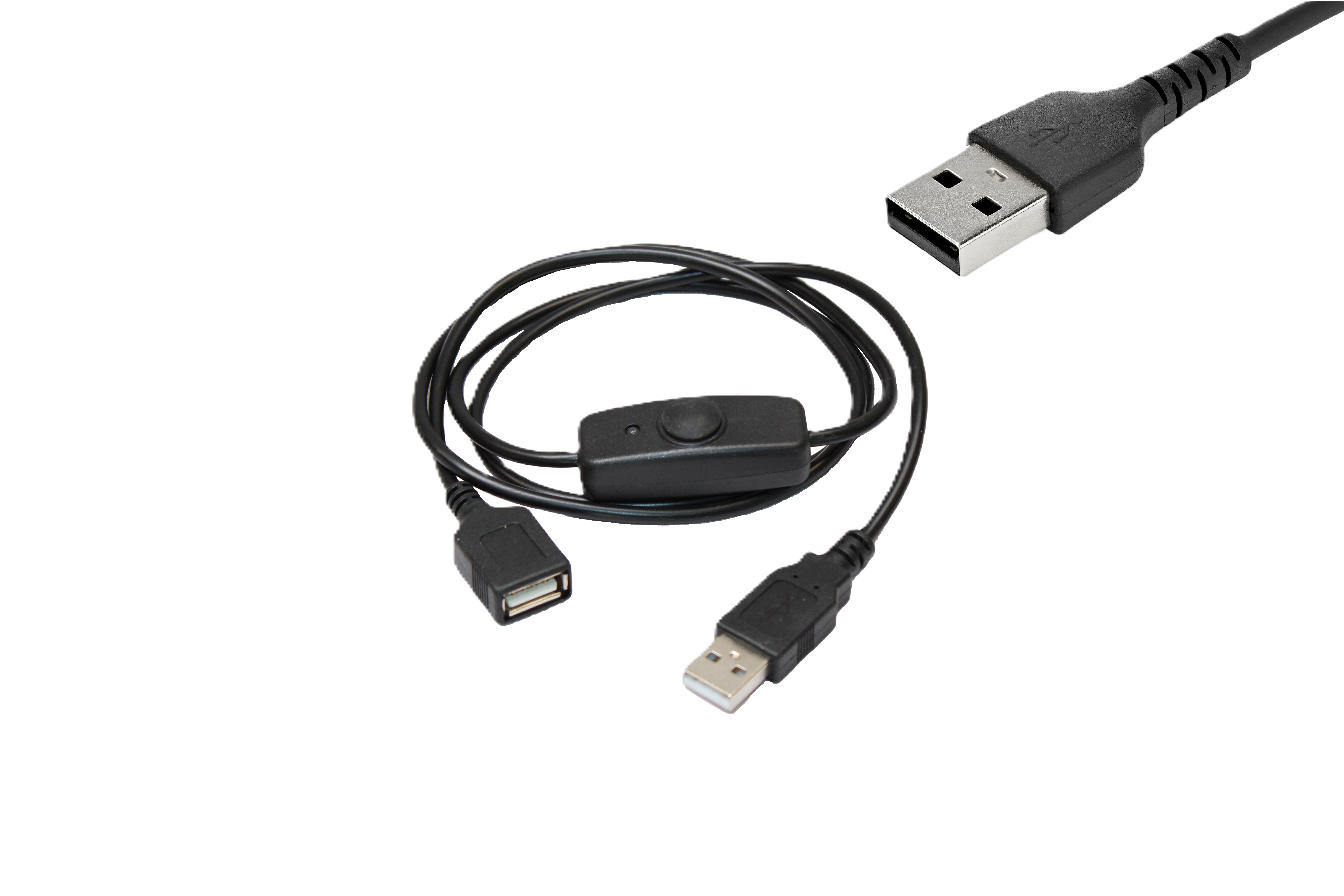 USB A-> USB A Kabel mit Schalter