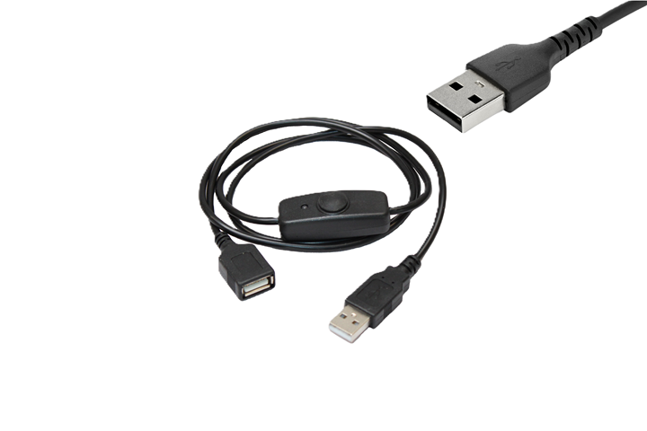 USB A-> USB A Kabel mit Schalter