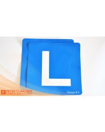 L-sticker (1 stuk)